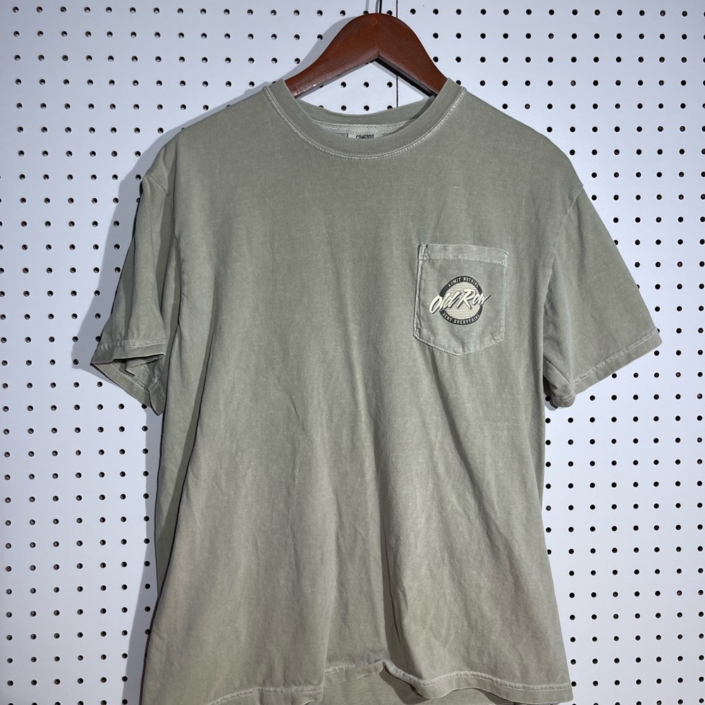 Old Row Men's Olive Short Sleeve Tee